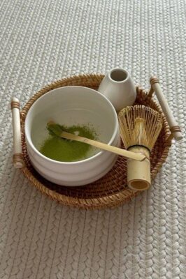 Chuẩn bộ dụng cụ pha matcha tại nhà